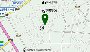 りぼん薬局蕨店の地図画像