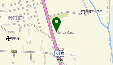 株式会社ホンダカーズ埼玉中東松山中央店の地図画像