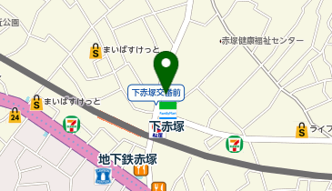 もみらく整体院の地図画像