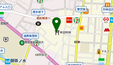 明神会館美容室の地図画像