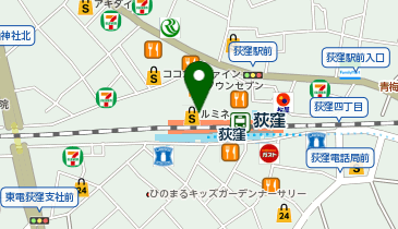 ビック・ママルミネ荻窪店の地図画像