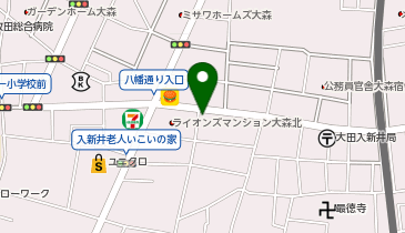 新橋会の地図画像