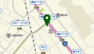 八十二証券諏訪支店の地図画像