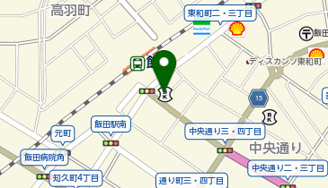 八十二証券株式会社飯田支店の地図画像