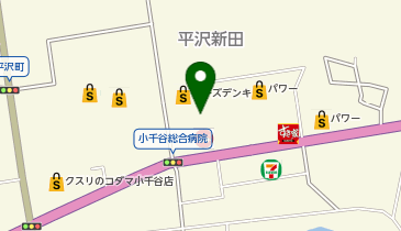 グリーンボックス小千谷店の地図画像
