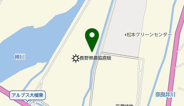 松本市 市役所 松本市保健所食品・生活衛生課 食肉衛生検査所の地図画像