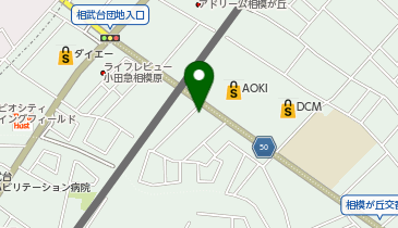 ドスパラ座間相武台店の地図画像