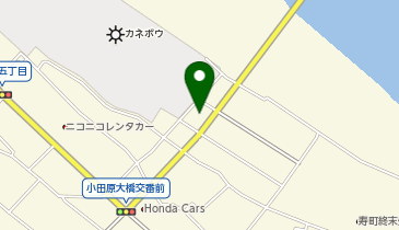 光雲堂小田原店の地図画像