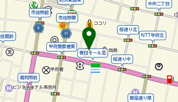 静銀ティーエム証券株式会社山梨本店の地図画像