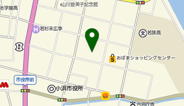 JA福井県 Aコープ小浜店の地図画像