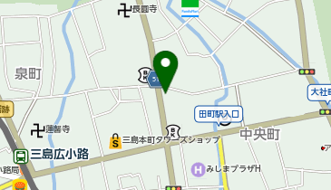 梅屋眼鏡店の地図画像