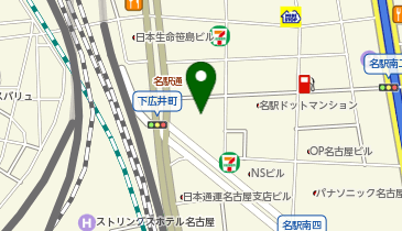 名鉄観光サービス株式会社 スポーツ総合支店の地図画像