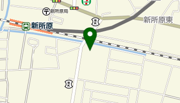 西部地域センターの地図画像