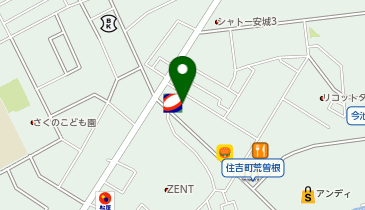 コスモ石油販売 セルフ安城住吉の地図画像