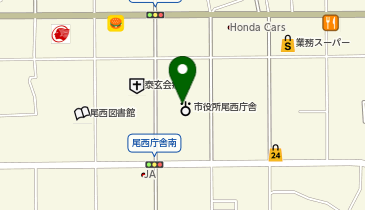 一宮市保健所 西保健センターの地図画像
