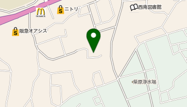 大阪わくわくベースの地図画像