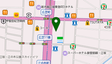 住友生命保険新大阪支社フォルレーベン江坂支部の地図画像