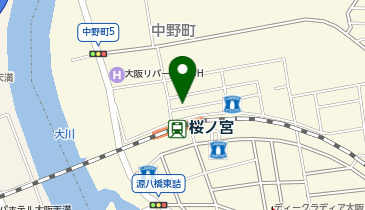 なのはな子育てひろばの地図画像