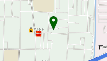 モータープールふかたの地図画像
