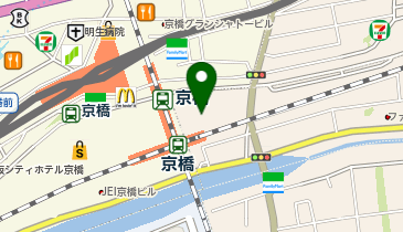 このまち健診クリニック東天満の地図画像