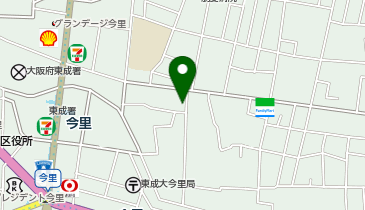 今里公民館の地図画像