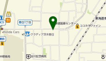 ライフデリー茨木店の地図画像