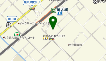 松源泉大津店の地図画像