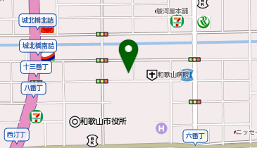 日本政策金融公庫和歌山支店農林水産事業の地図画像