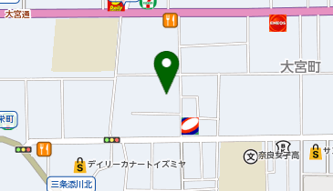 からだ元気治療院奈良店の地図画像