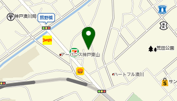 オバタ東山店の地図画像