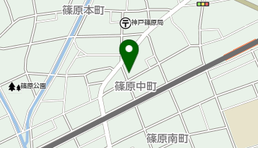 篠原会館の地図画像