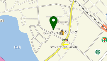 BLUEOCEAN明石店の地図画像