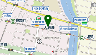 ドッグサロンリーシュの地図画像