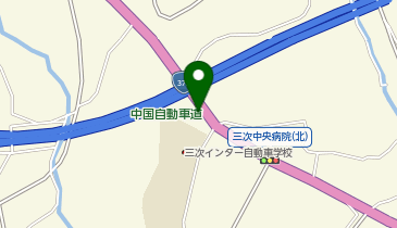 始まりの食パン三次店の地図画像