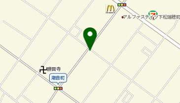 かえる薬局の地図画像