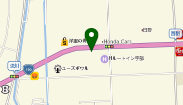 未知書房宇部店の地図画像