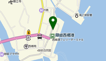 隠岐ユネスコ世界ジオパーク推進協議会の地図画像