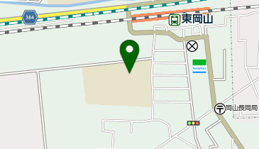岡山市立 財田小学校児童クラブの地図画像