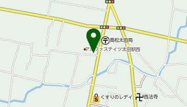 ギフト館ふじむら高松太田店の地図画像