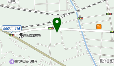 香川県広域水道企業団高松ブロック統括センター お客さまセンター 料金セの地図画像