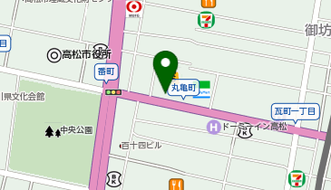 ビューティーアイラッシュ丸亀町グリーン店の地図画像