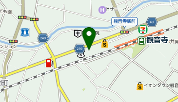 ビジネスホテル白梅別館の地図画像