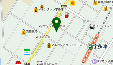 脱毛専門サロンハイリー(Hily)宇多津店NAILSALONAnnieの地図画像