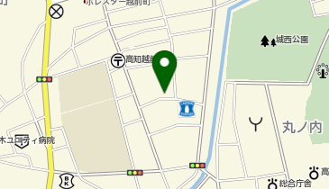高知県立 高知江の口特別支援学校 寄宿舎の地図画像