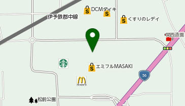 GODIVAエミフルMASAKI店の地図画像