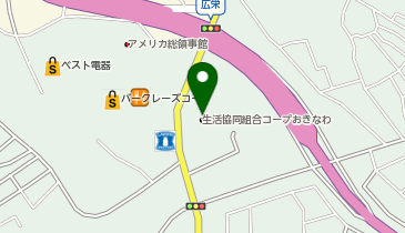 コープ葬祭の地図画像