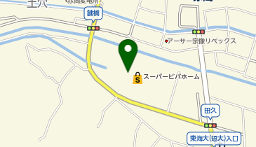 東京靴流通センタービバモール赤間店の地図画像