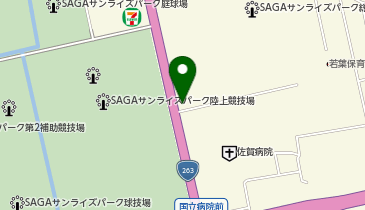 国立病院前春風薬局の地図画像