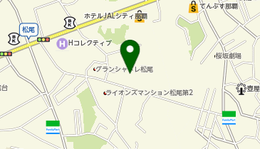 てだこ亭の地図画像