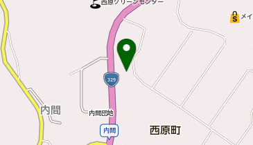 フラット7西原店の地図画像